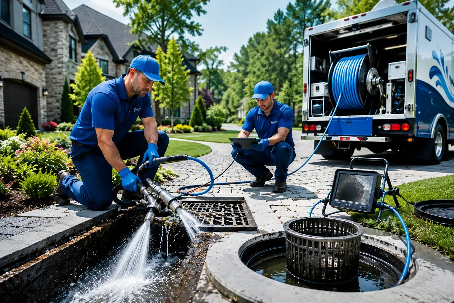 Local outdoor drain cleaning professionals in Hickory, MS